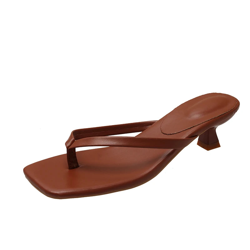 Sandalias con tacón