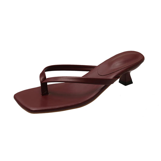Sandalias con tacón