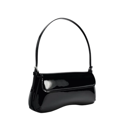 Fashionable Handbag Shoulder Bag Solid Color Adjustable Underarm Bag PU Leather Armpit Bag Ladies