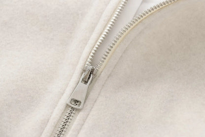 Chaqueta bomber con cremallera