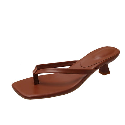 Sandalias con tacón