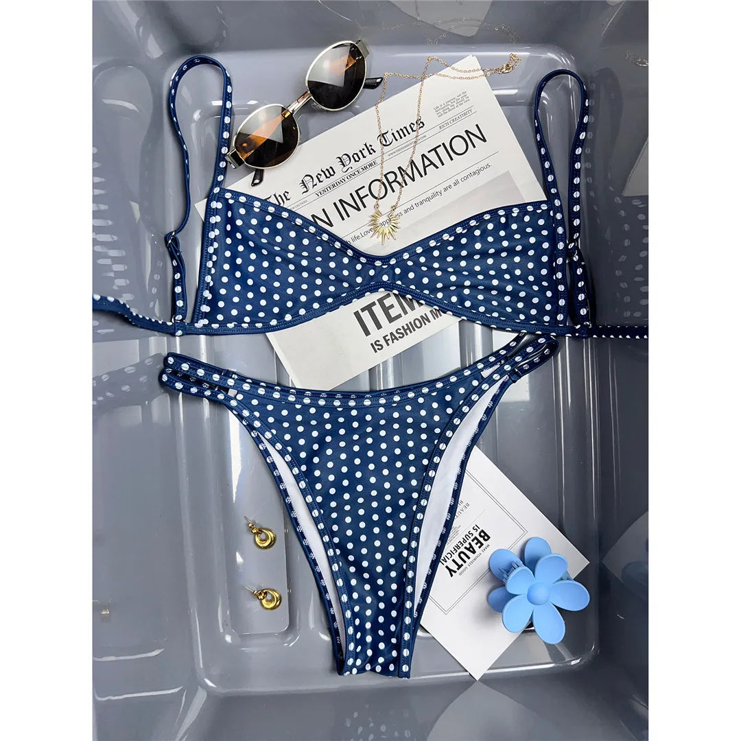 Bikini con estampado