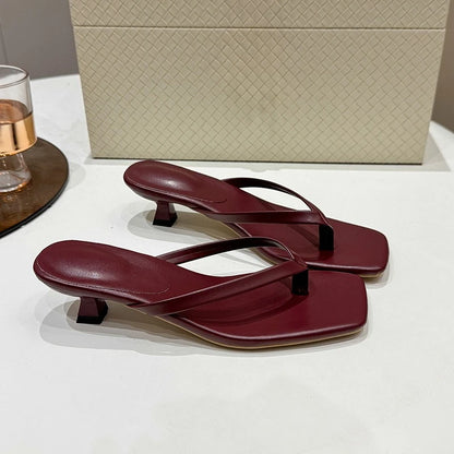 Sandalias con tacón