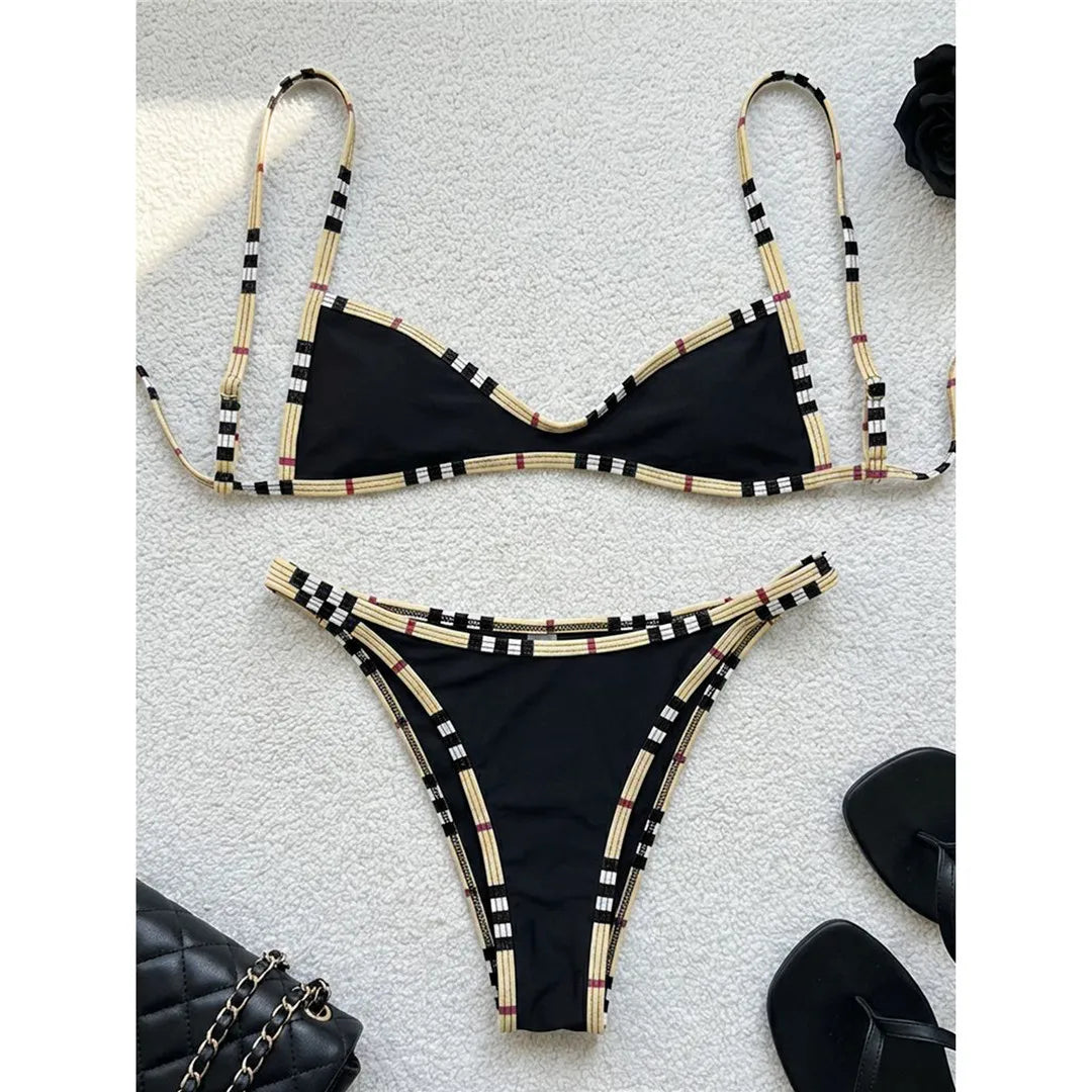 Bikini con estampado