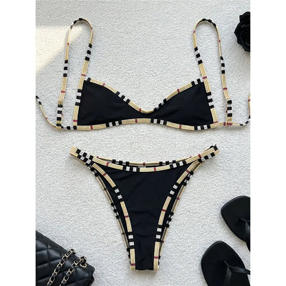 Bikini con estampado