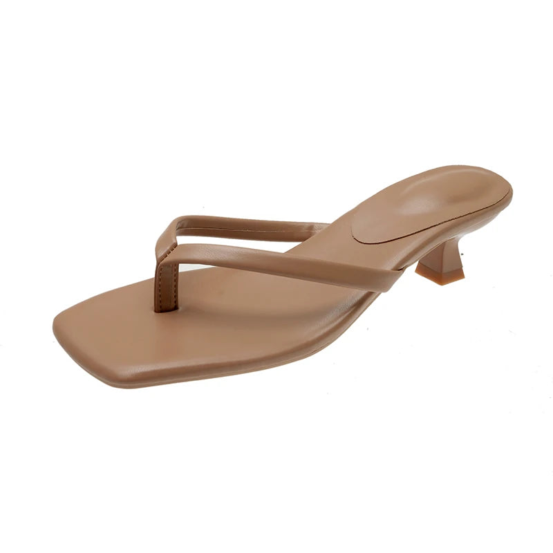 Sandalias con tacón