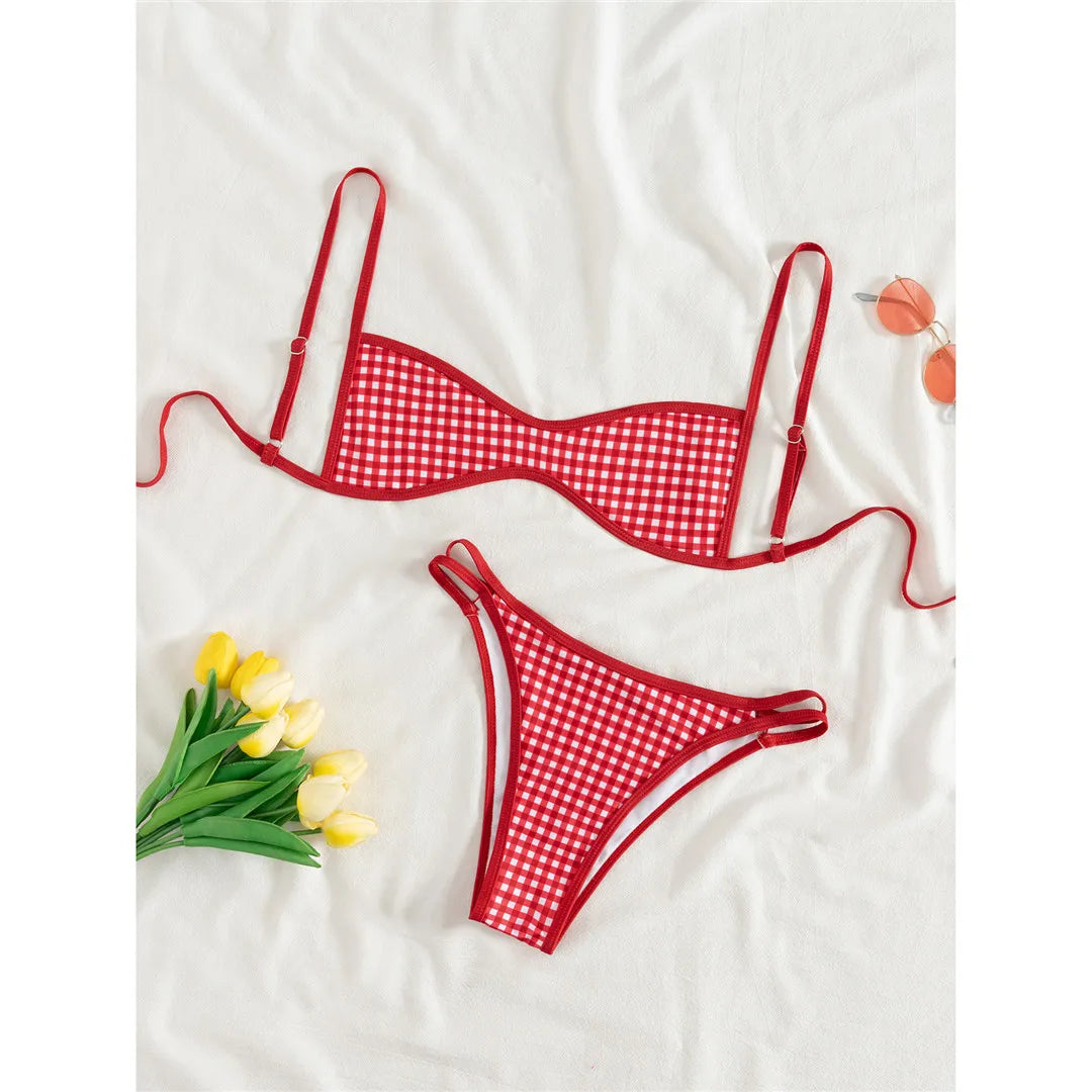Bikini con estampado