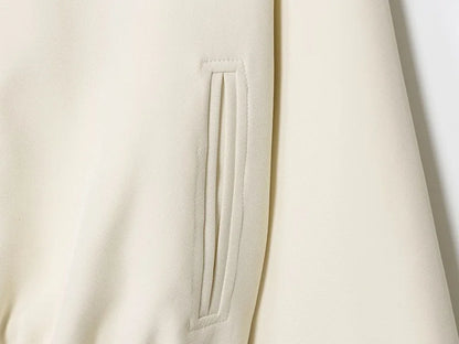 Chaqueta bomber con bolsillos