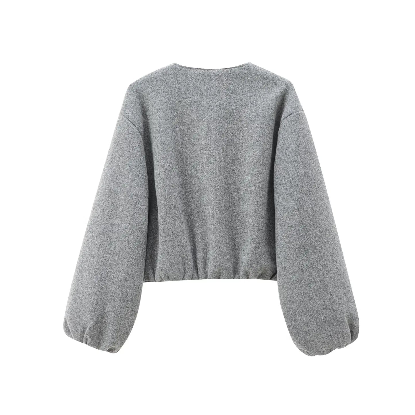Chaqueta bomber con cremallera