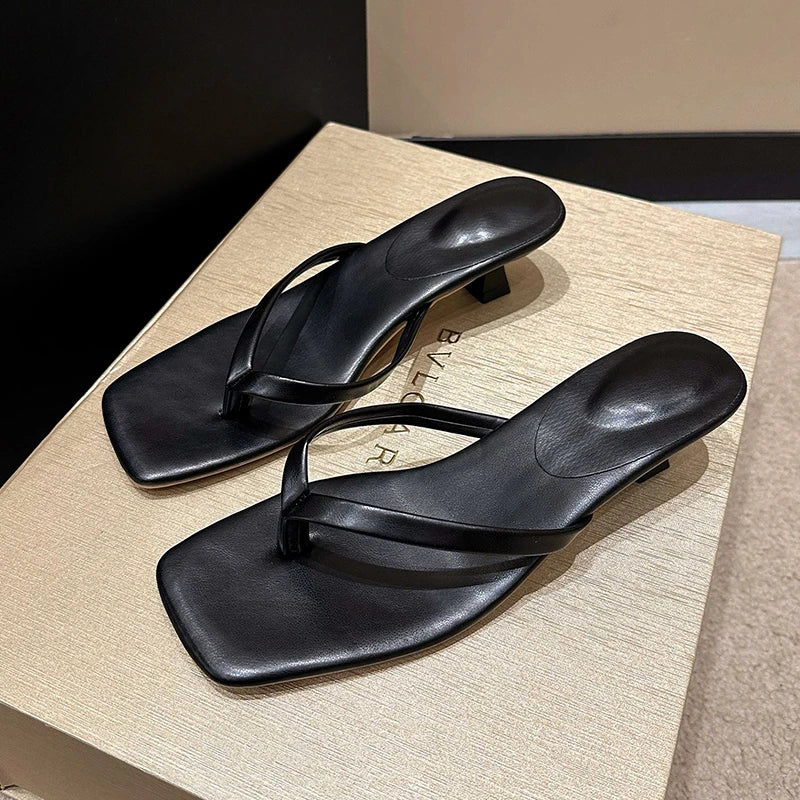 Sandalias con tacón