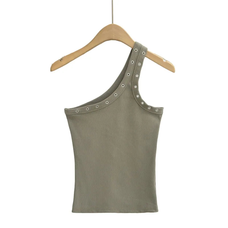 Tank Tonk Asimetrico con tachuelas